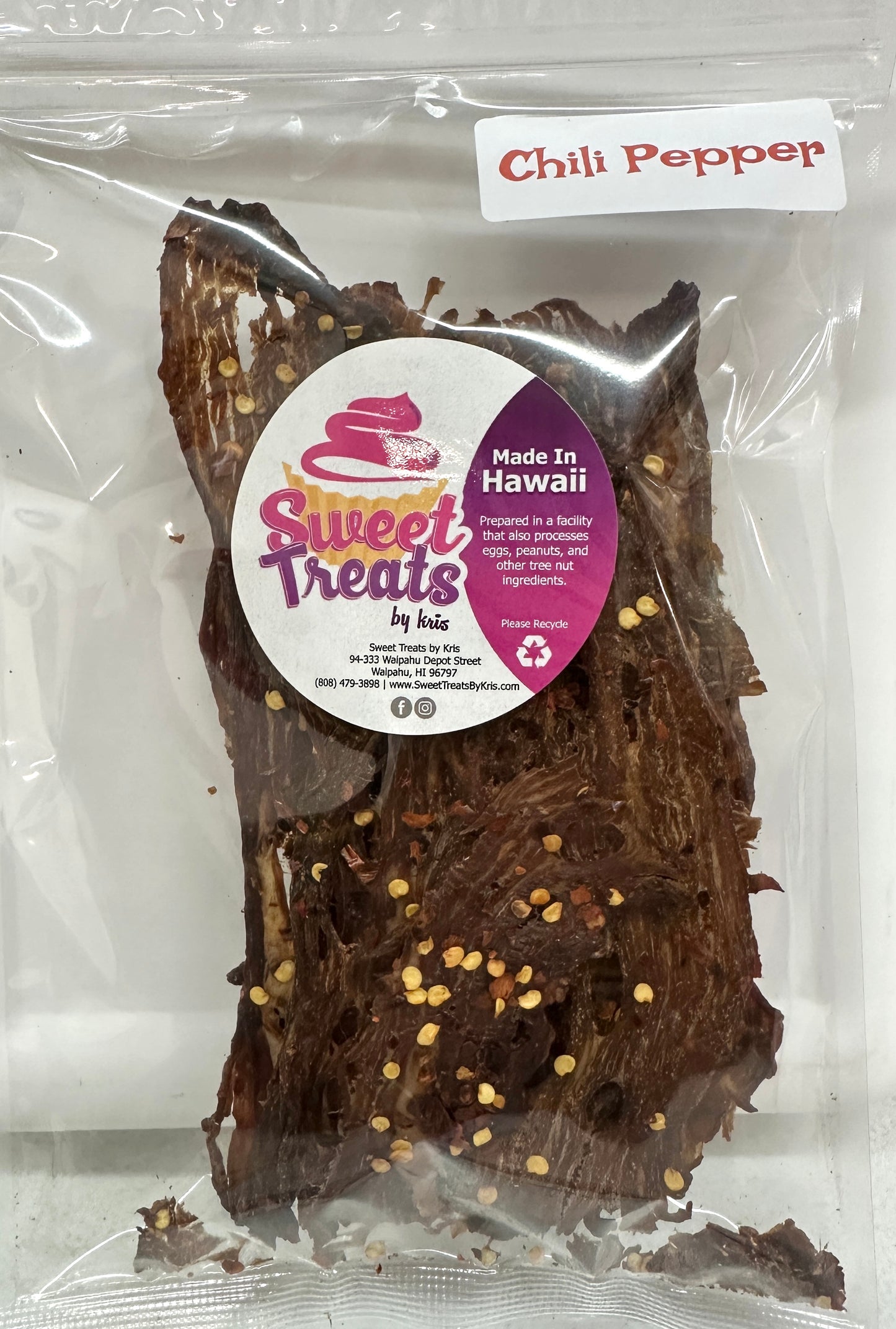 Beef Jerky Chips: Chili Pepper