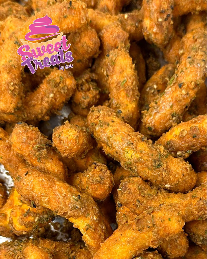 Caramel Cheese Puffs: Furikake