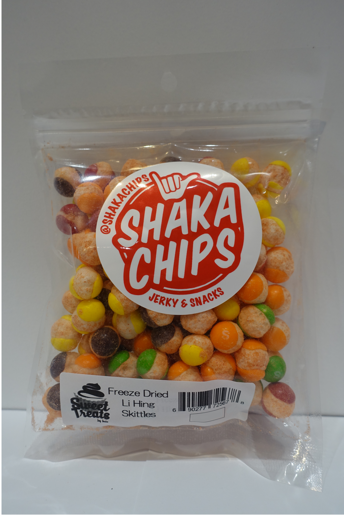 Shaka Chips Freeze Dried Li Hing Skittles