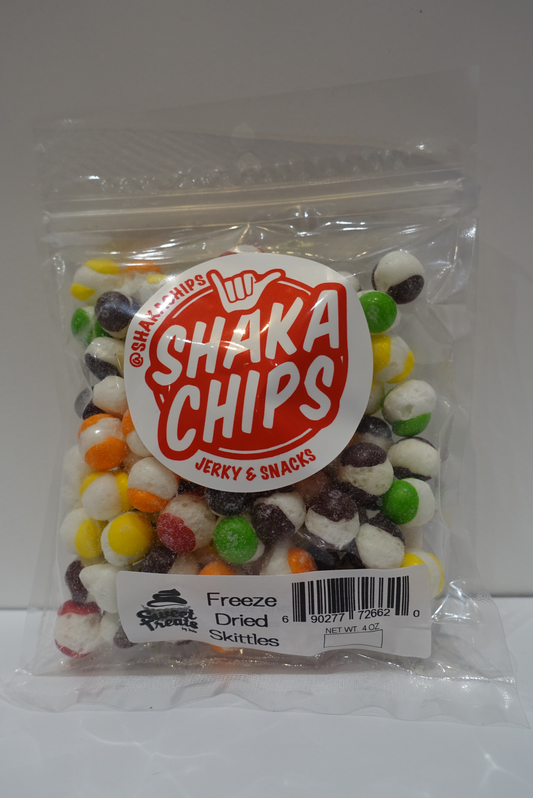 Shaka Chips Freeze Dried Skittles